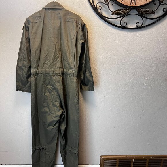 Barrier Wear CWU-27/P Summer Flyers Coveralls 40L Fire Resistant USAF Patches - Picture 7 of 7